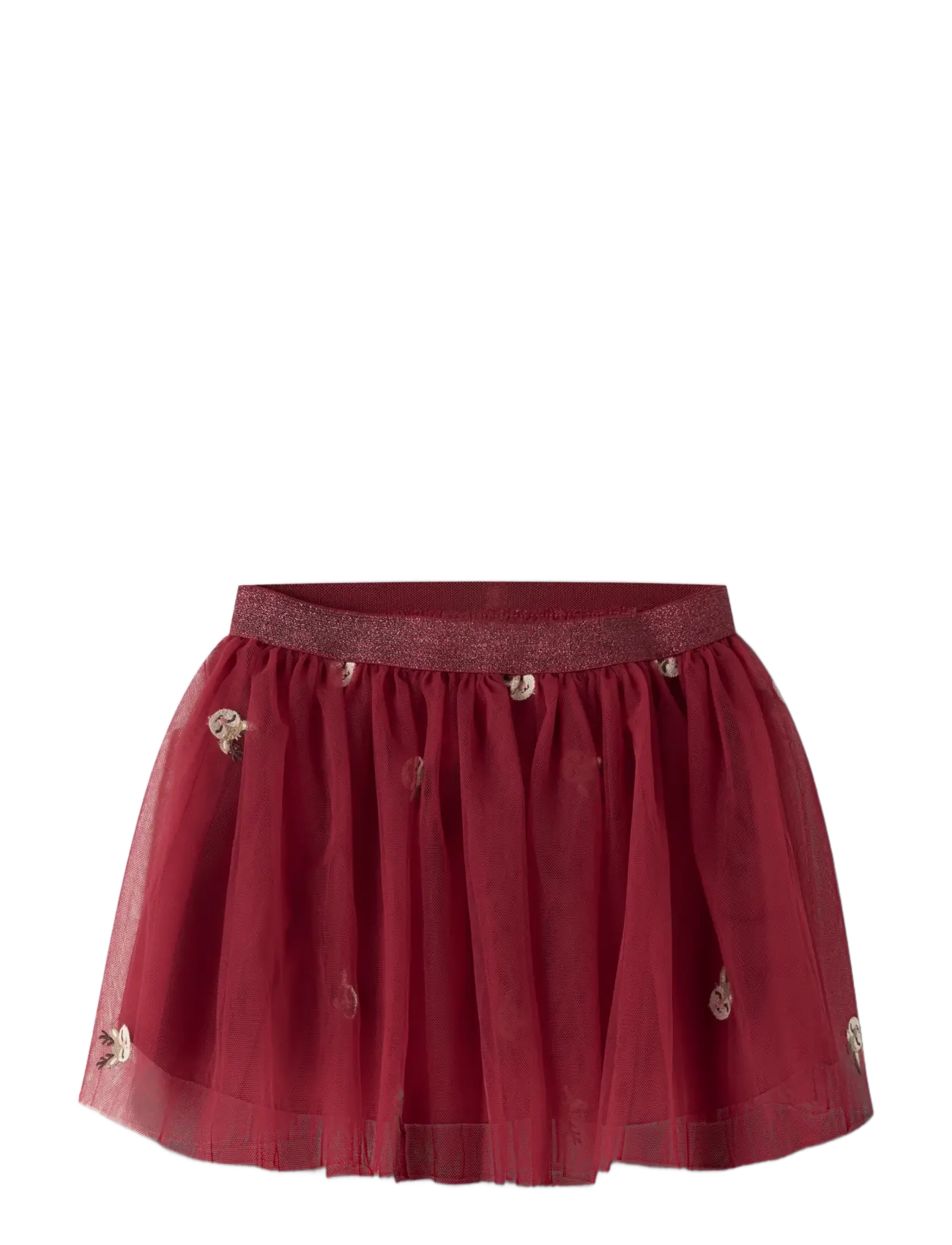 name it - NMFVEROSS TULLE SKIRT - tylnederdel - red dahlia - 2