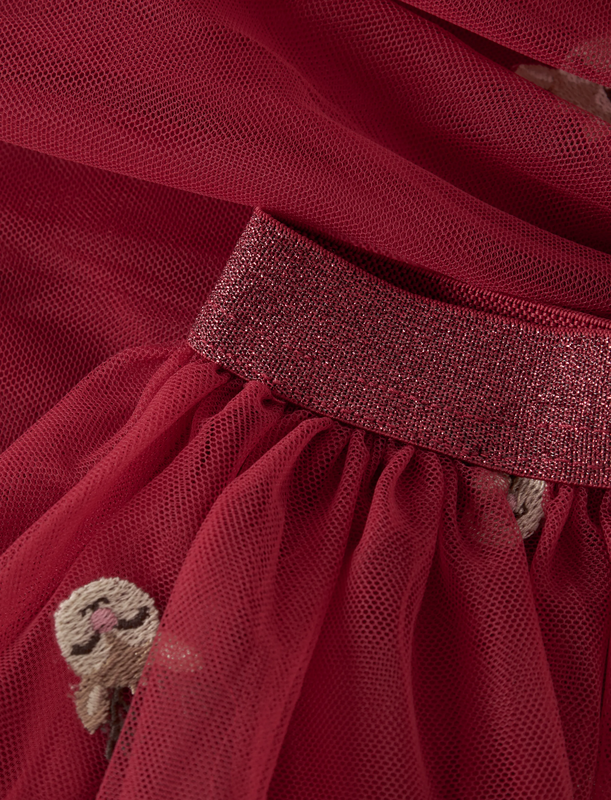 name it - NMFVEROSS TULLE SKIRT - tylnederdel - red dahlia - 3