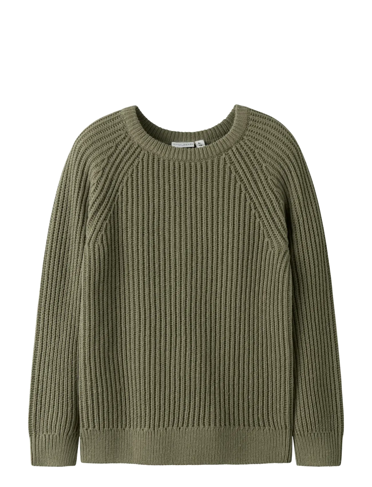 name it NKMVOLLY LS KNIT - Strik - MERMAID / khaki/green
