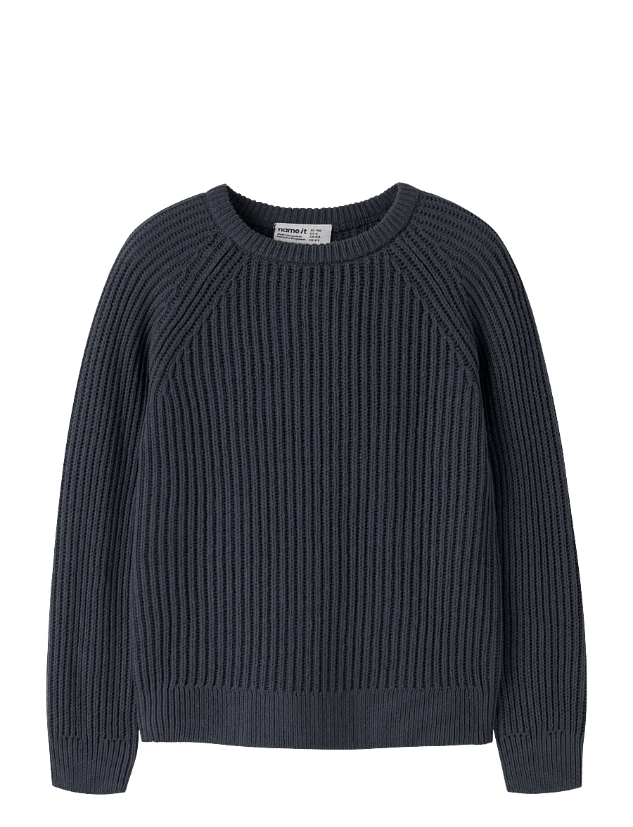name it - NKMVOLLY LS KNIT - trøjer - ombre blue - 0