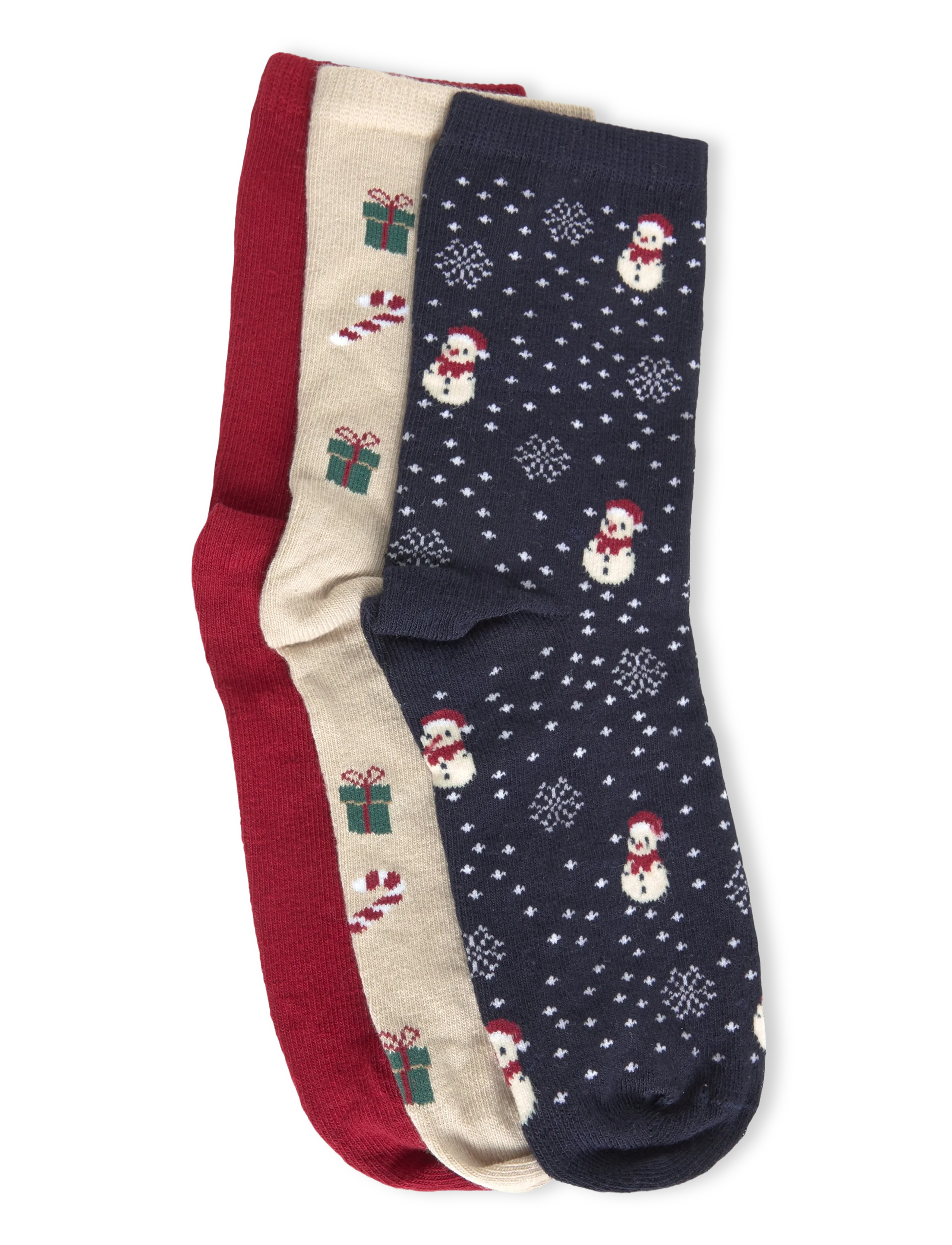 name it - NMNRICHRISTMAS 3P SOCK - strømper - peyote - 1