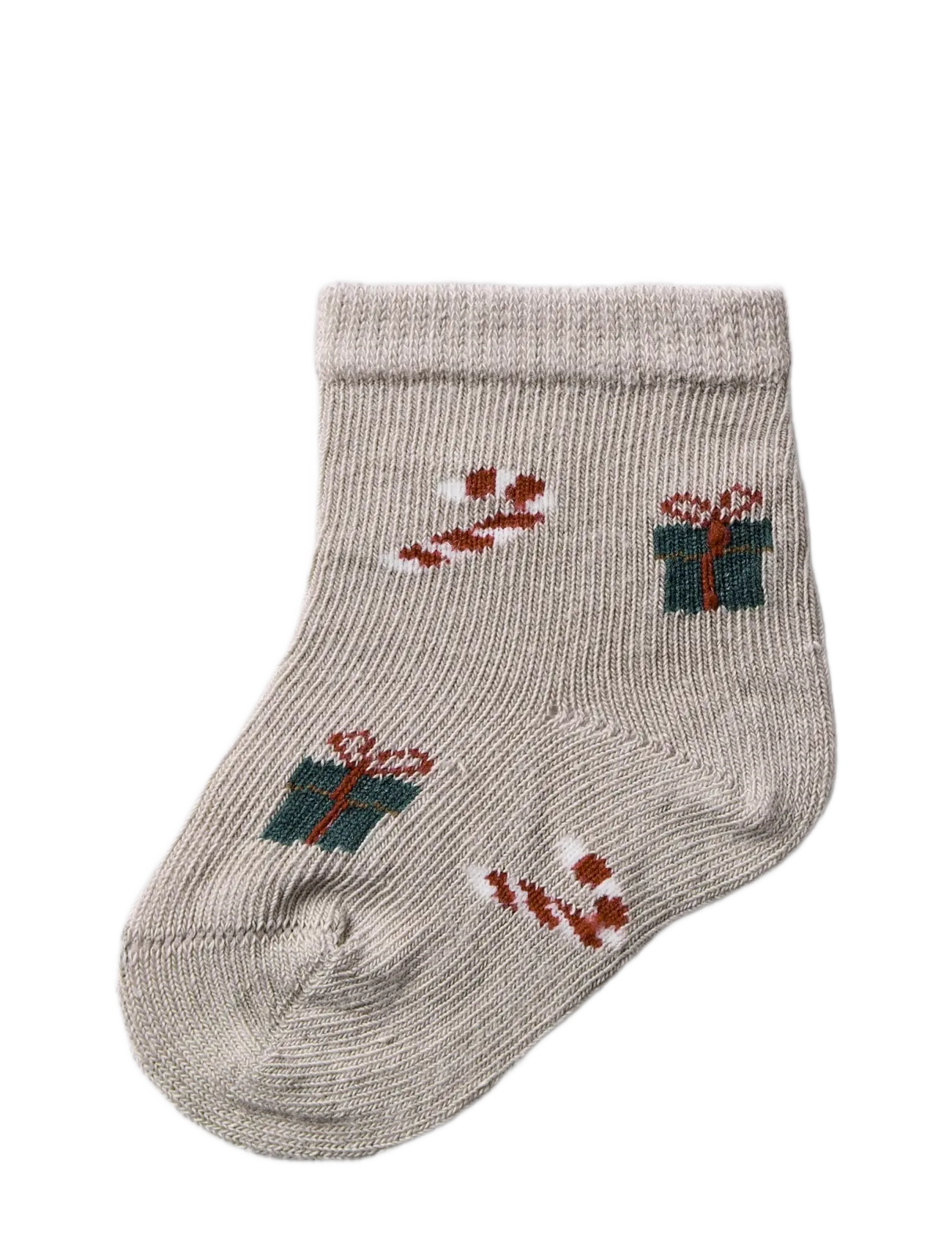 name it - NBNRICHRISTMAS 3P SOCK - baby-socken - peyote - 1