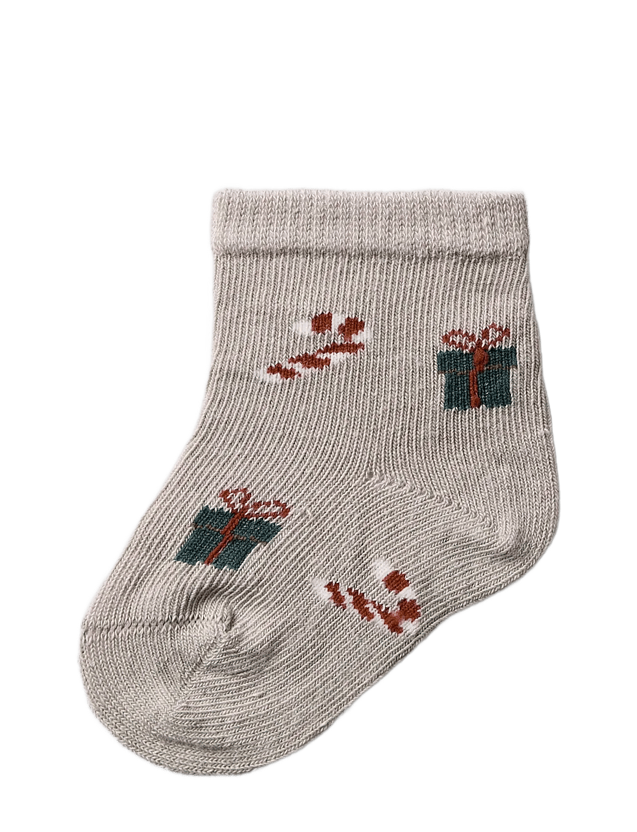 name it - NBNRICHRISTMAS 3P SOCK - baby-socken - peyote - 1