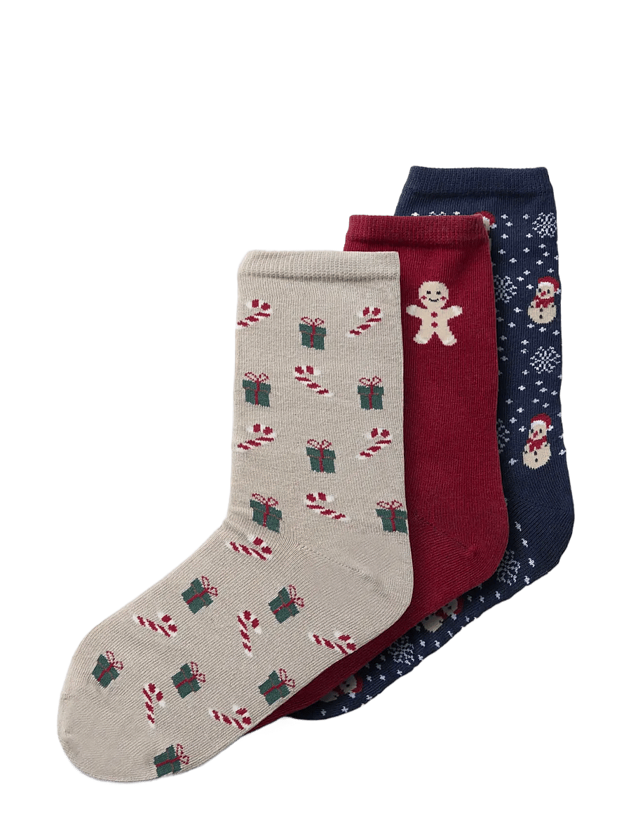 name it - NKNRICHRISTMAS 3P SOCK - strümpfe - peyote - 3