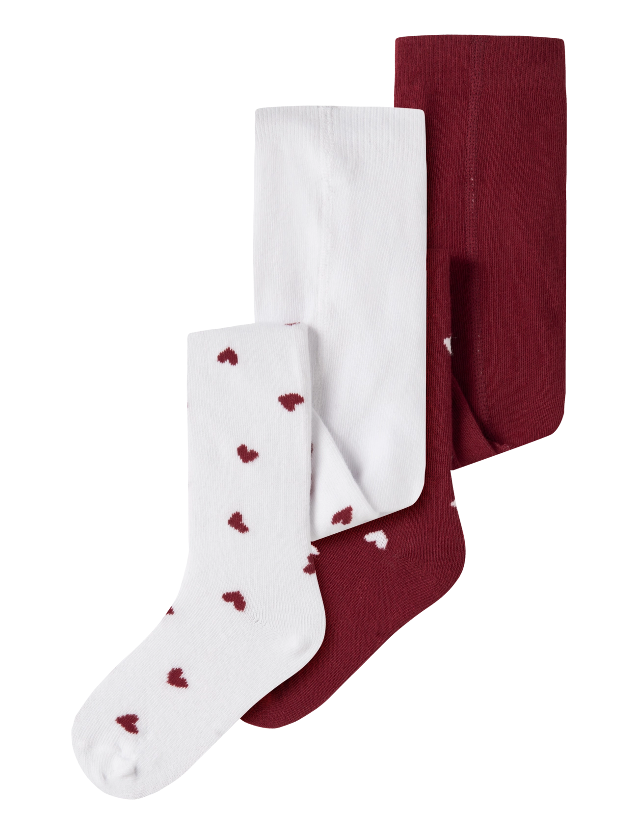 name it NMFVICHRISTMAS 2P PANTYHOSE - Neuheiten - BRIGHT WHITE / white