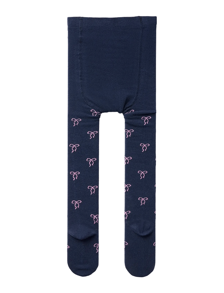 name it - NMFVICHRISTMAS 2P PANTYHOSE - strumpbyxor - navy blazer - 1