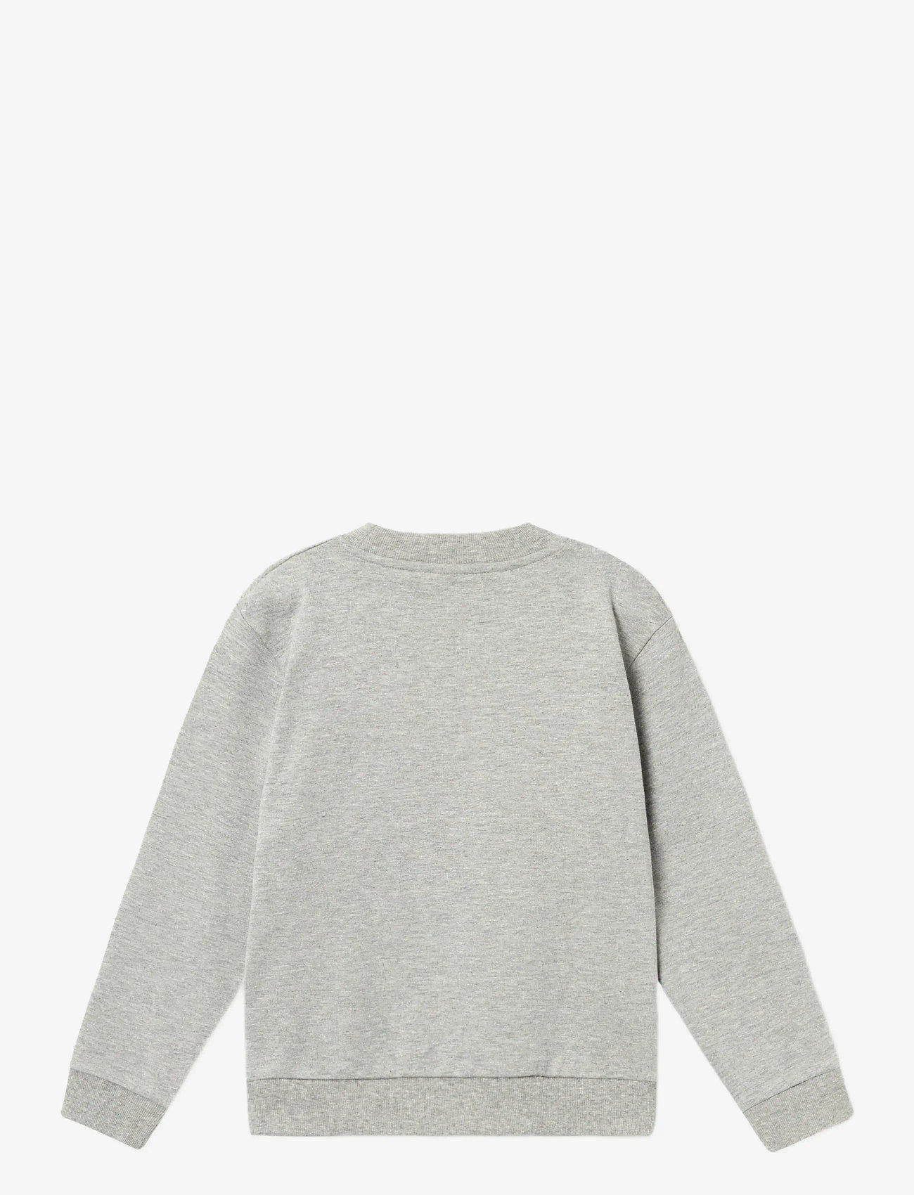 name it - NKFRULJUL LS NREG SWEAT BRU BOX - sweatshirts - grey melange - 2