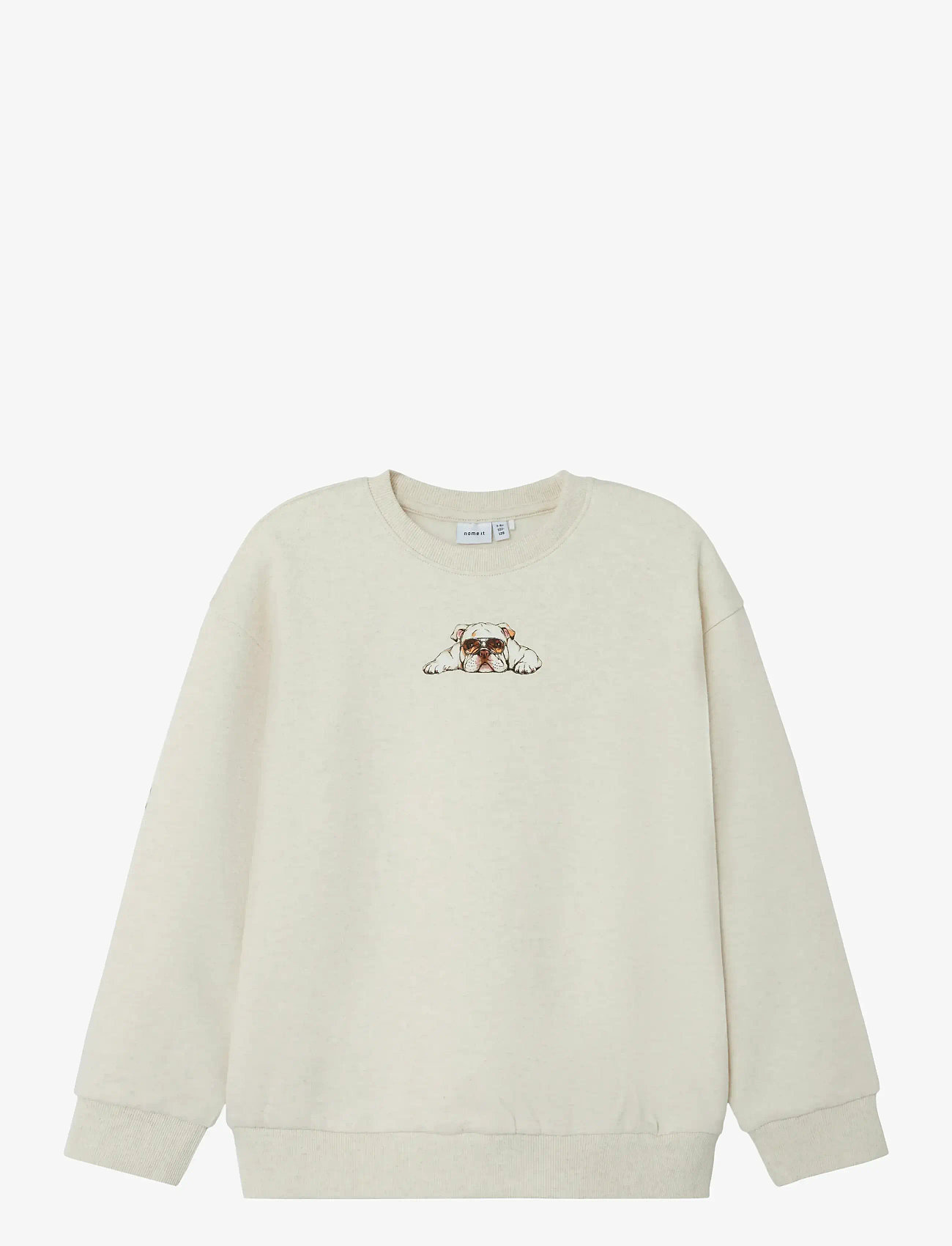 name it - NKMNAKRAVE LS RLX SWEAT BRU - sweatshirts - peyote melange - 0