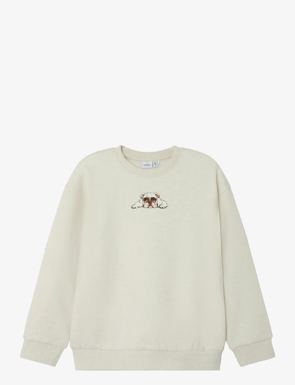 name it - NKMNAKRAVE LS RLX SWEAT BRU - dressipluusid - peyote melange - 0