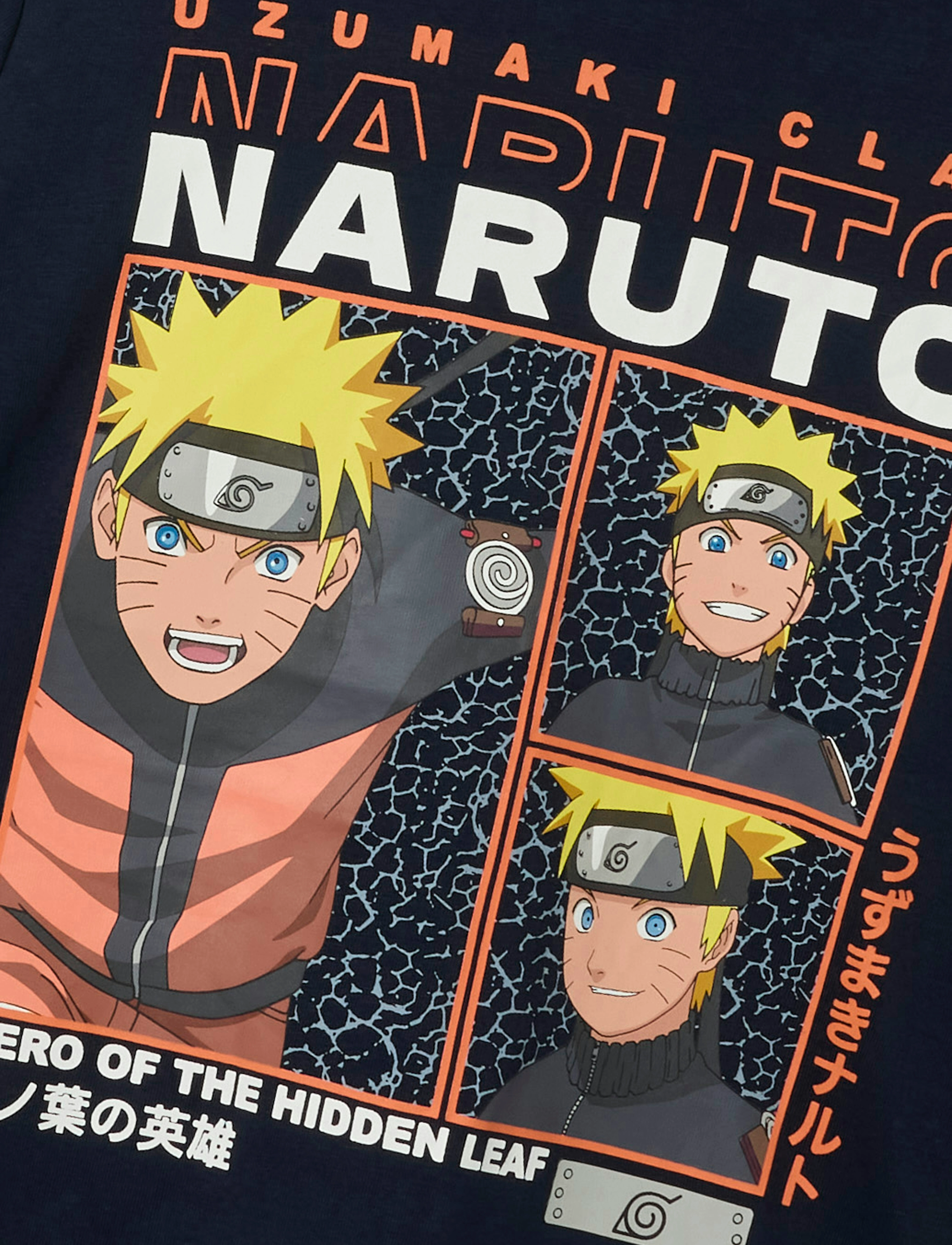name it - NKMJADIL NARUTO SS TOP NOOS BIO - kortärmade t-shirts - dark sapphire - 2