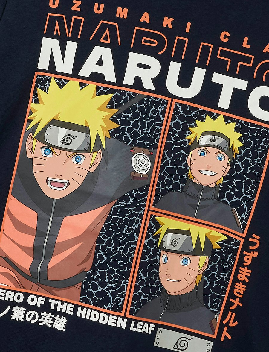 name it - NKMJADIL NARUTO SS TOP NOOS BIO - t-krekli ar īsām piedurknēm - dark sapphire - 2