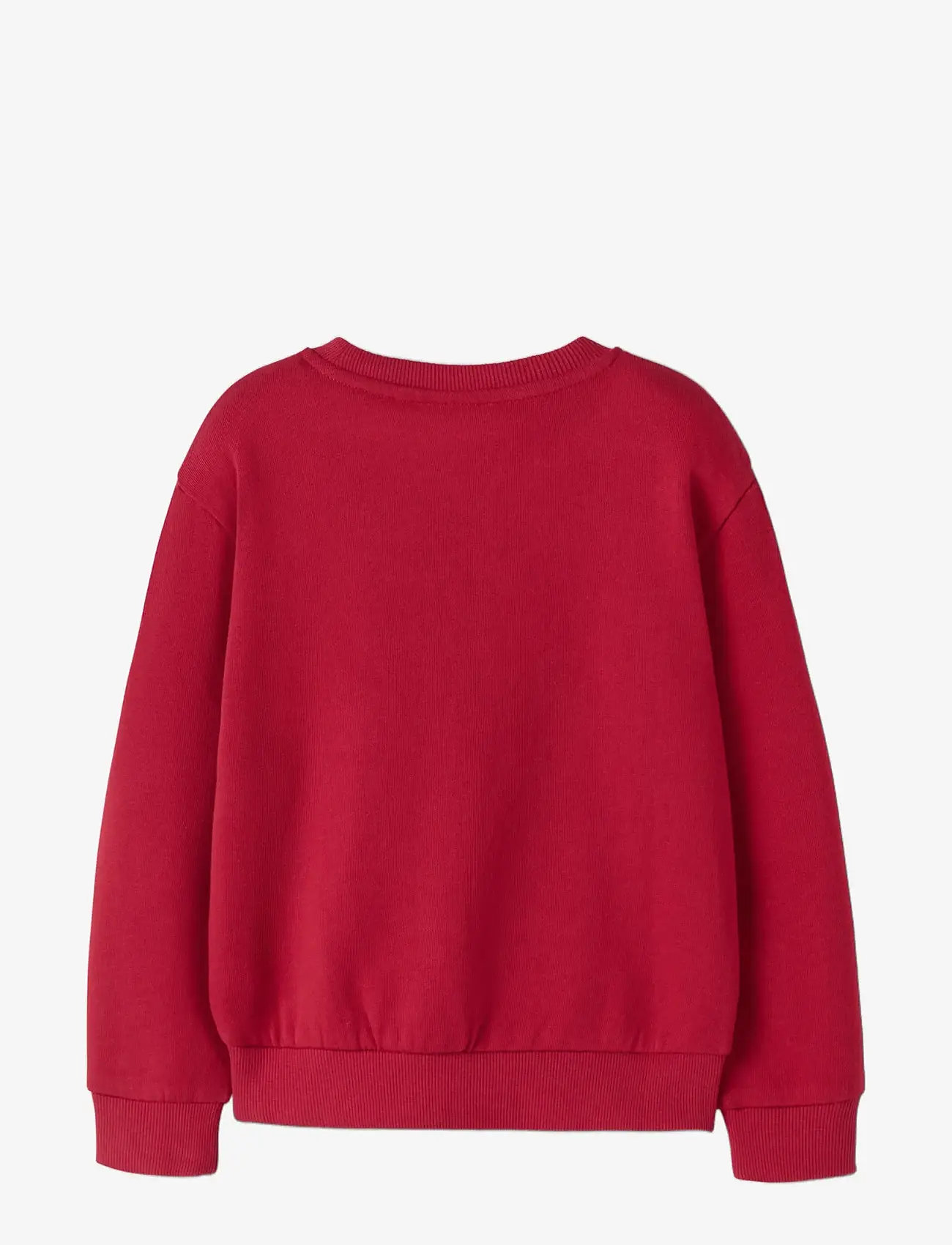 name it - NMFVISMAS LS NREG SWEAT BRU - sweatshirts - jester red - 2
