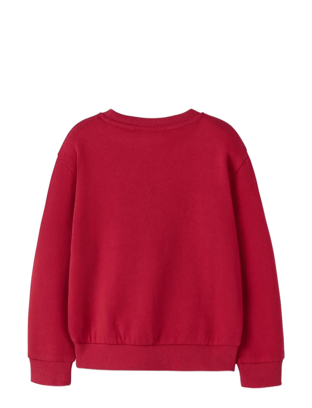 name it - NMFVISMAS LS NREG SWEAT BRU - džemperiai - jester red - 2