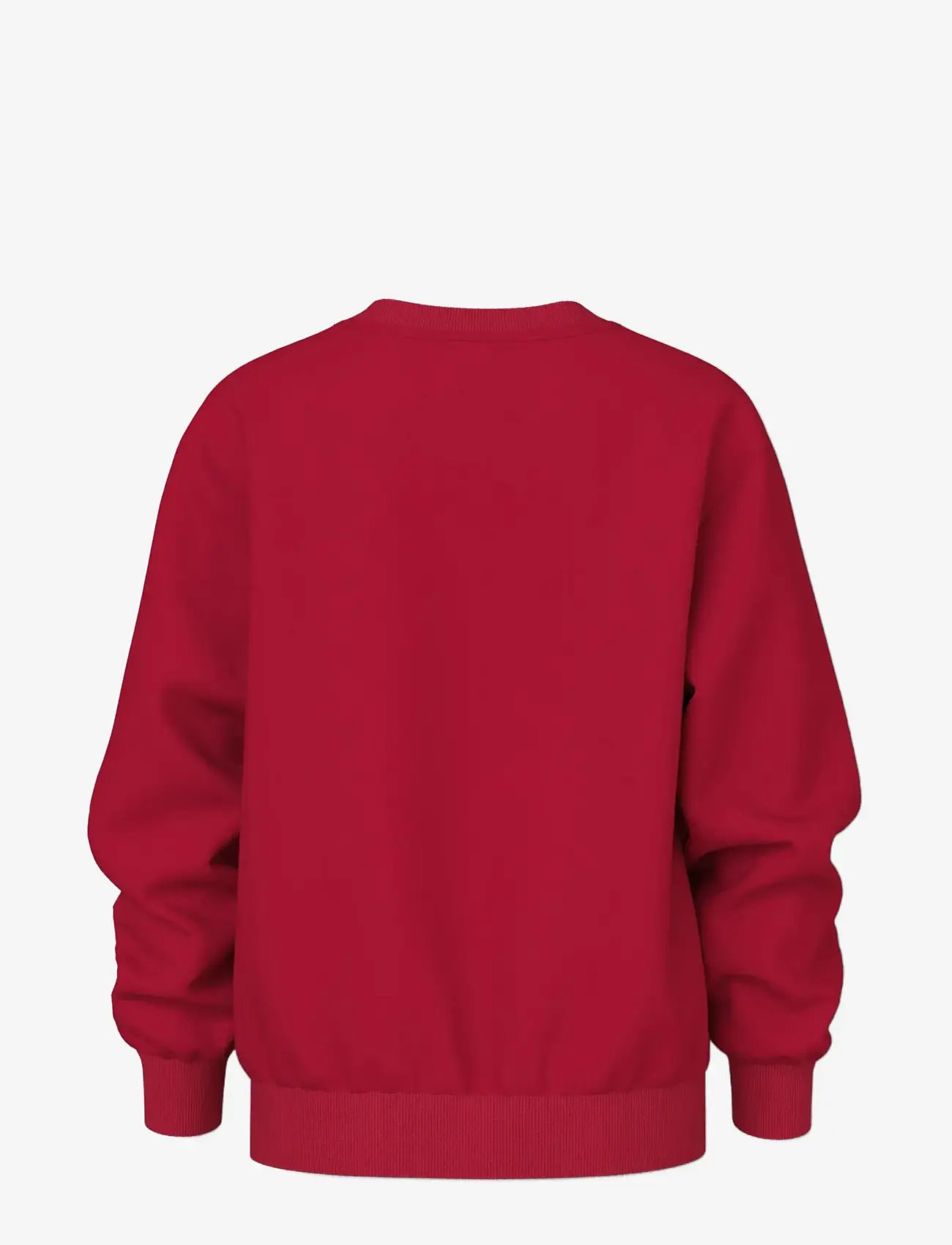 name it - NKFVISMAS LS NREG SWEAT BRU - sweatshirts - jester red - 2