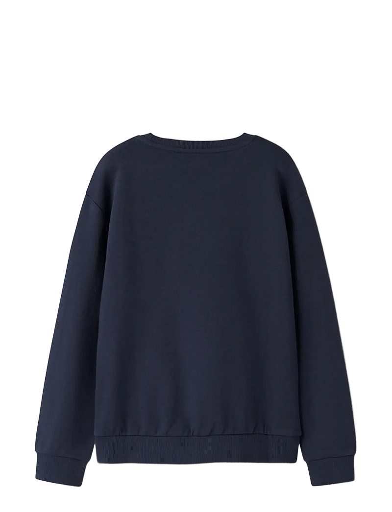 name it - NKFVISMAS LS NREG SWEAT BRU - sweatshirts - navy blazer - 1