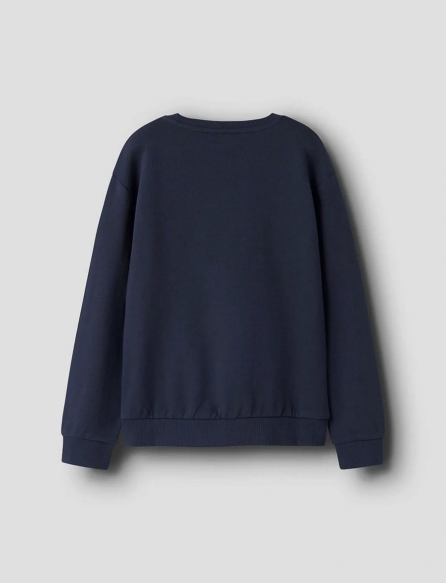 name it - NKFVISMAS LS NREG SWEAT BRU - sweatshirts - navy blazer - 2