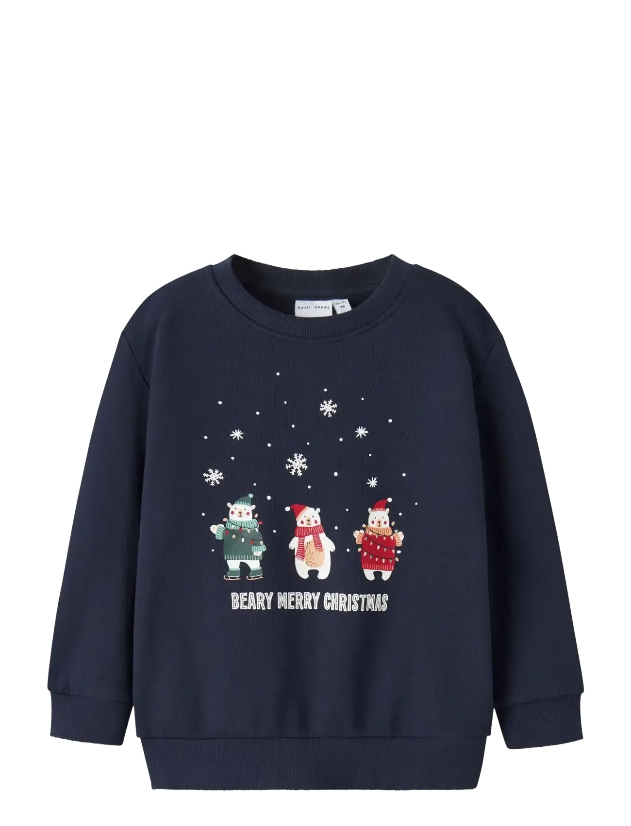 name it NMMVISMAS LS NREG SWEAT BRU - Sweatshirts - NAVY BLAZER / navy