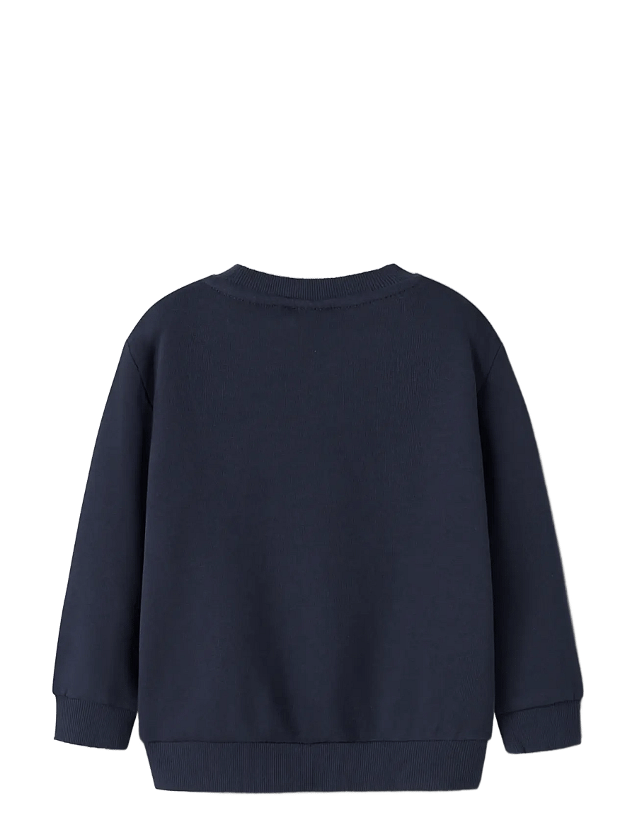 name it - NMMVISMAS LS NREG SWEAT BRU - sweatshirts - navy blazer - 2