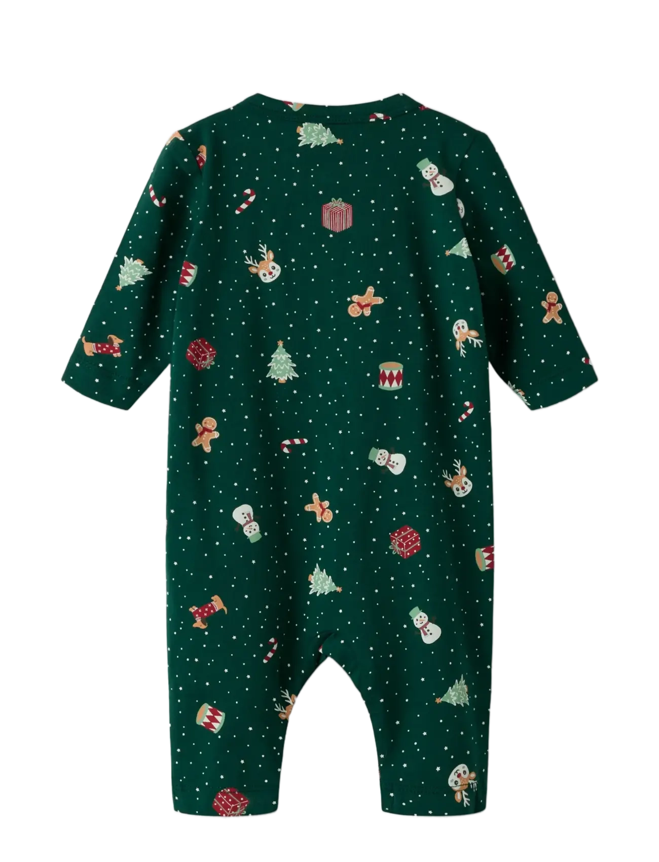 name it - NBNVISMAS LS NIGHTSUIT - sleeping overalls - botanical garden - 1