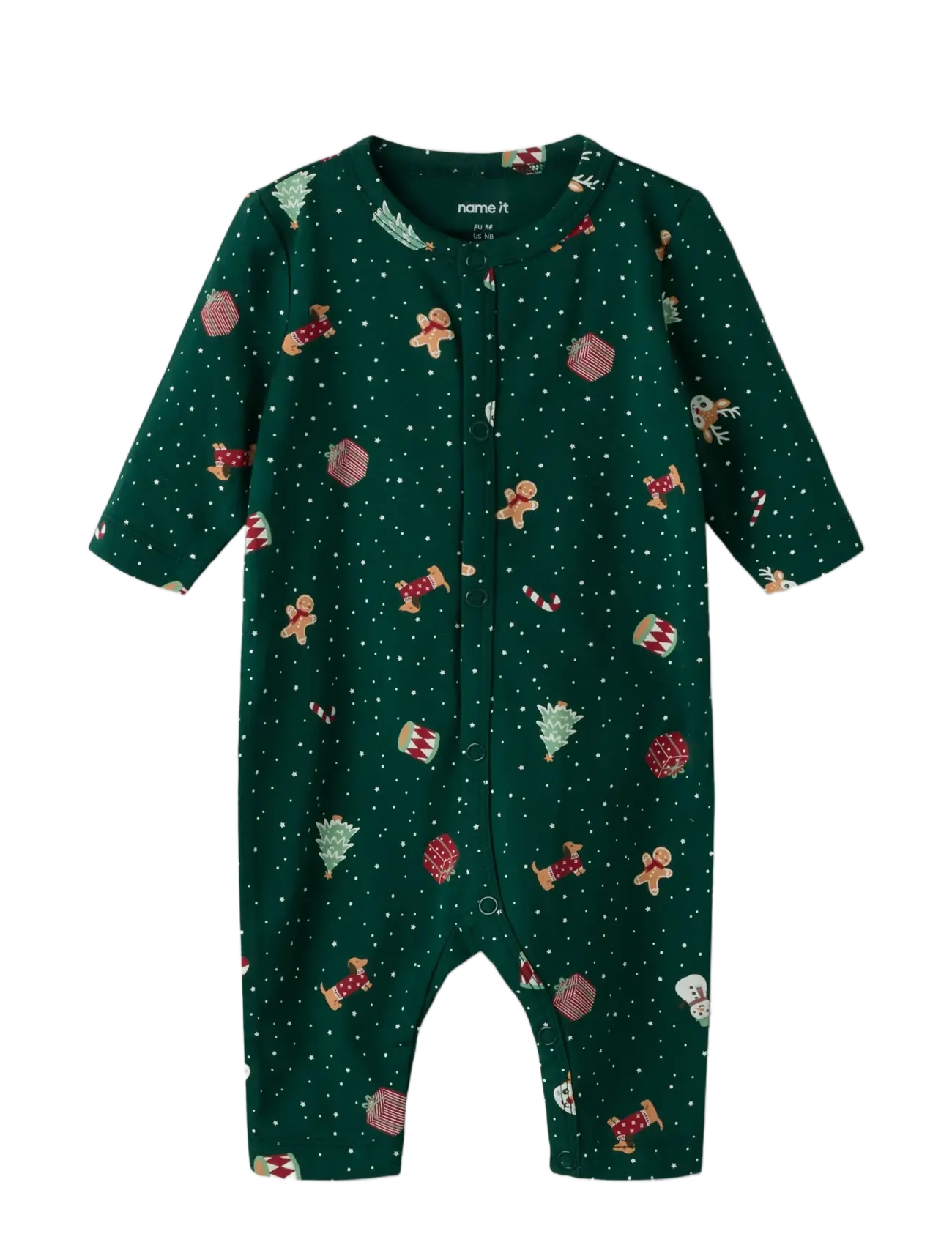 name it - NBNVISMAS LS NIGHTSUIT - sleeping overalls - botanical garden - 2