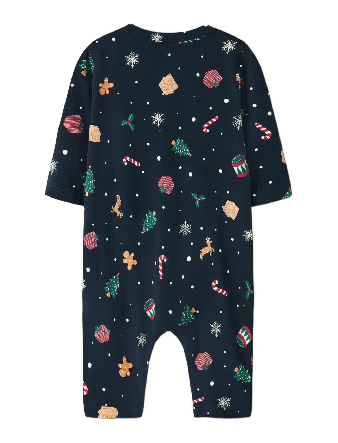 name it - NBNVISMAS LS NIGHTSUIT - sleeping overalls - navy blazer - 2