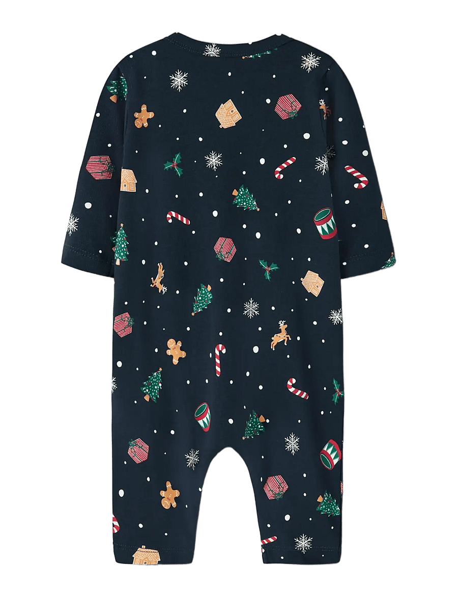name it - NBNVISMAS LS NIGHTSUIT - sovoveraller - navy blazer - 2