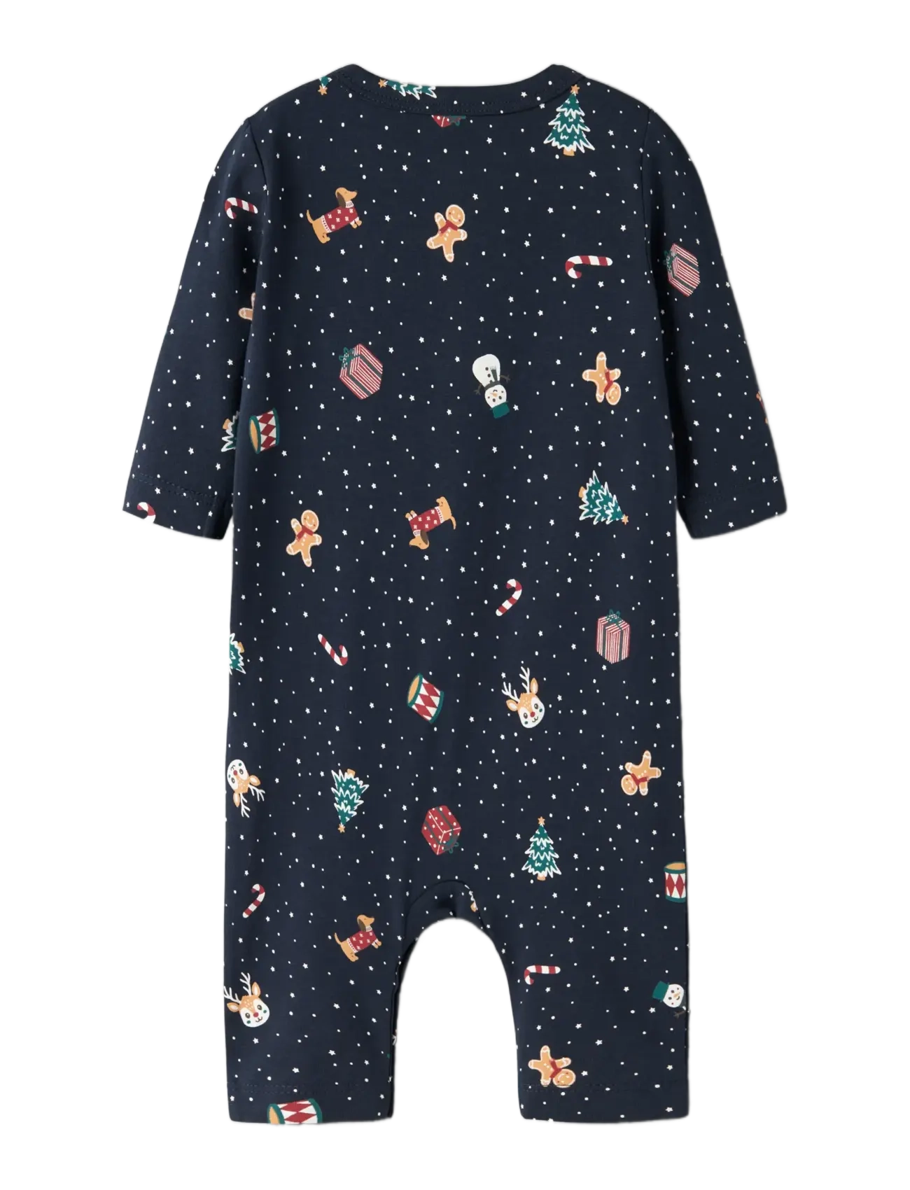 name it - NBNVISMAS LS NIGHTSUIT - sleeping overalls - navy blazer - 1