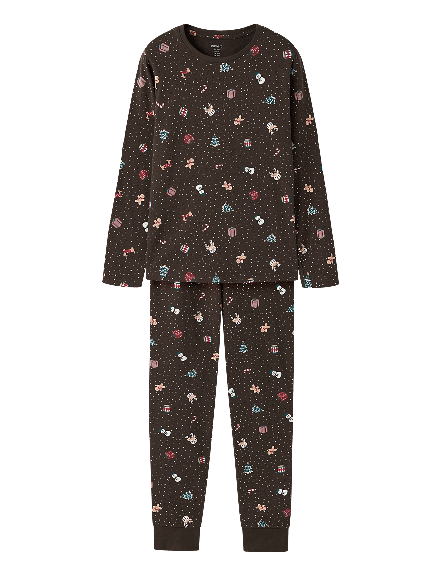 name it - NKNVISMAS LS NIGHTSET - pyjama-sets - delicioso - 0