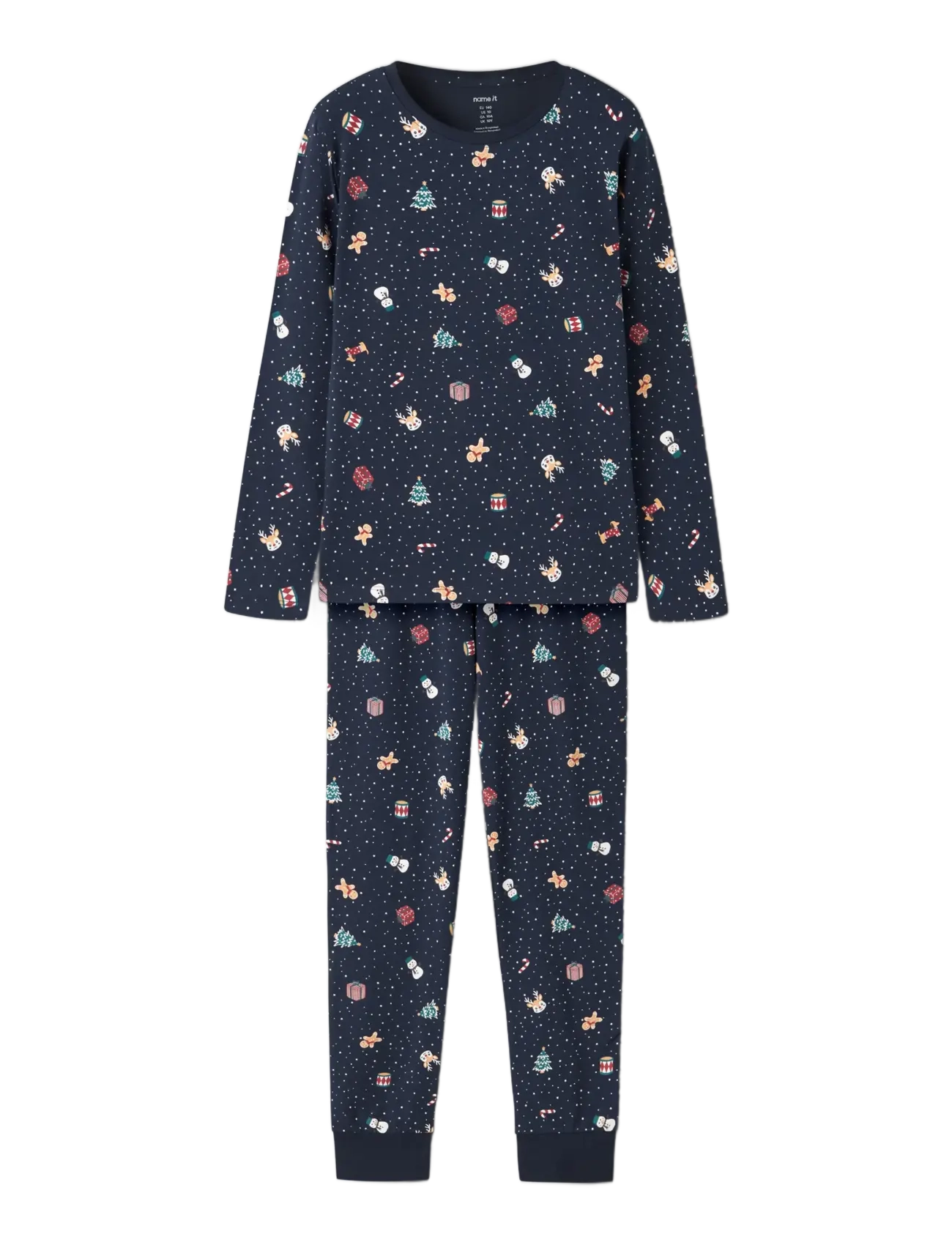 name it - NKNVISMAS LS NIGHTSET - sets - navy blazer - 2