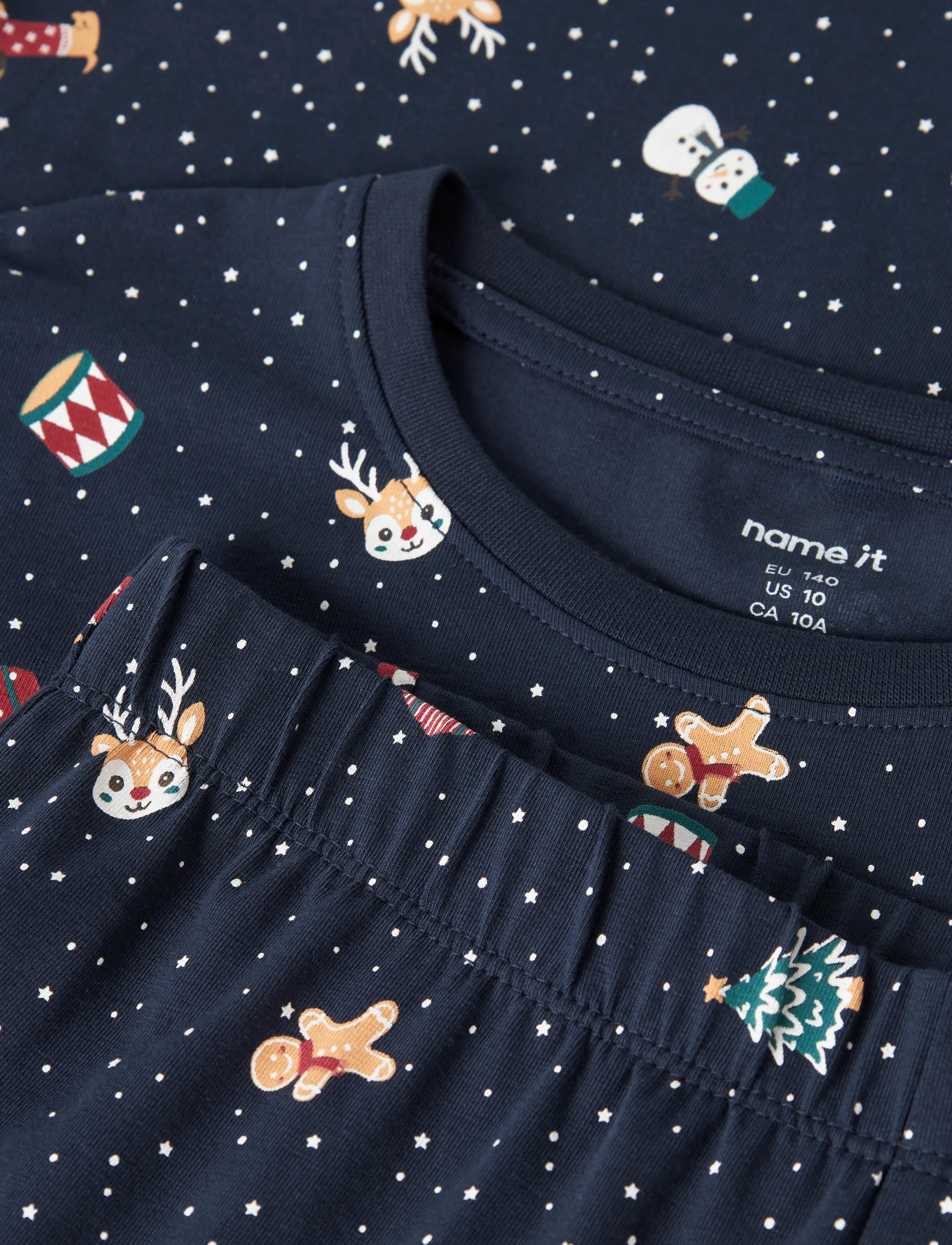 name it - NKNVISMAS LS NIGHTSET - sets - navy blazer - 4