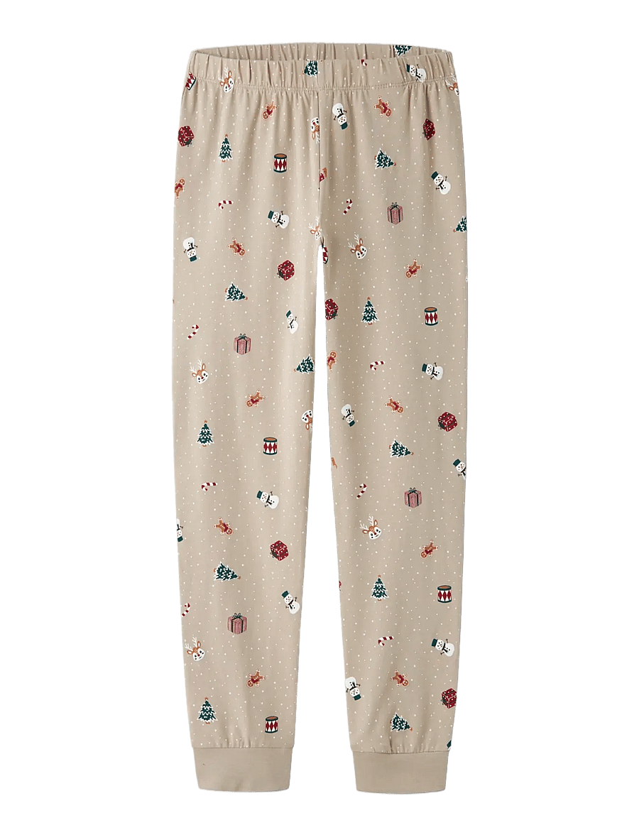 name it - NKNVISMAS LS NIGHTSET - pyjamassæt - pure cashmere - 3