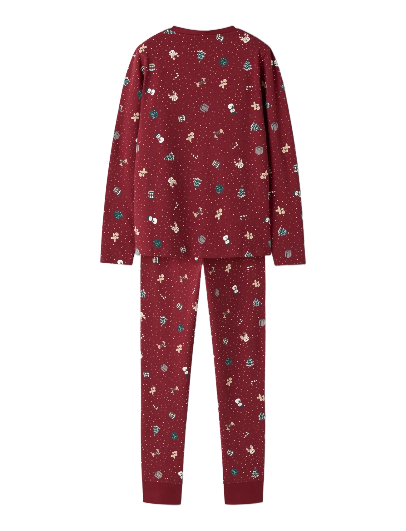 name it - NKNVISMAS LS NIGHTSET - sets - red dahlia - 1