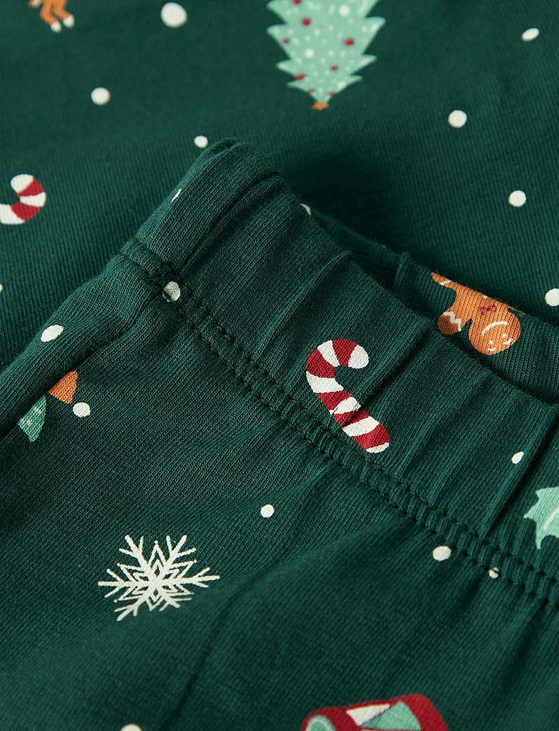 name it - NMNVISMAS LS NIGHTSET - pyjamassæt - botanical garden - 0