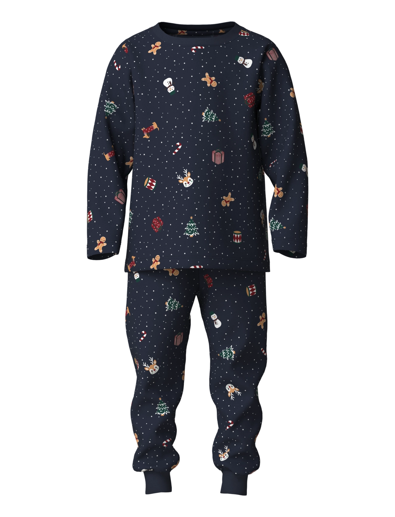 name it NMNVISMAS LS NIGHTSET - Nachtwäsche - NAVY BLAZER / navy