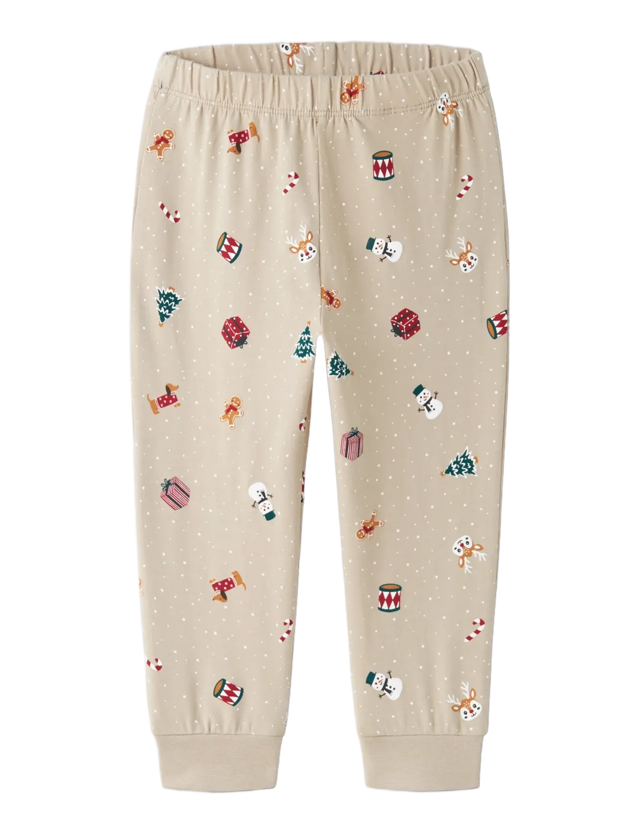 name it - NMNVISMAS LS NIGHTSET - pyjamassæt - pure cashmere - 3