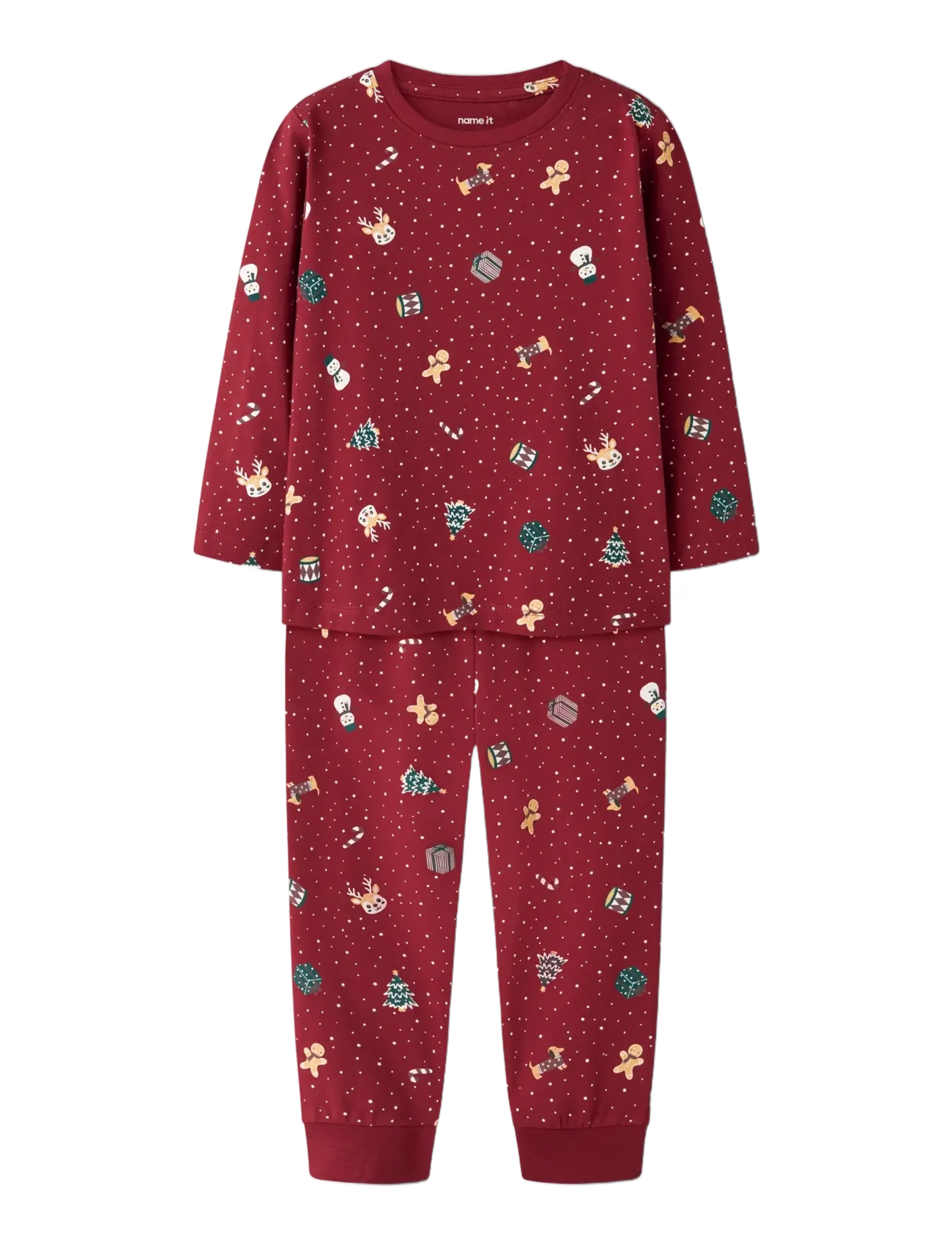 name it - NMNVISMAS LS NIGHTSET - sets - red dahlia - 2