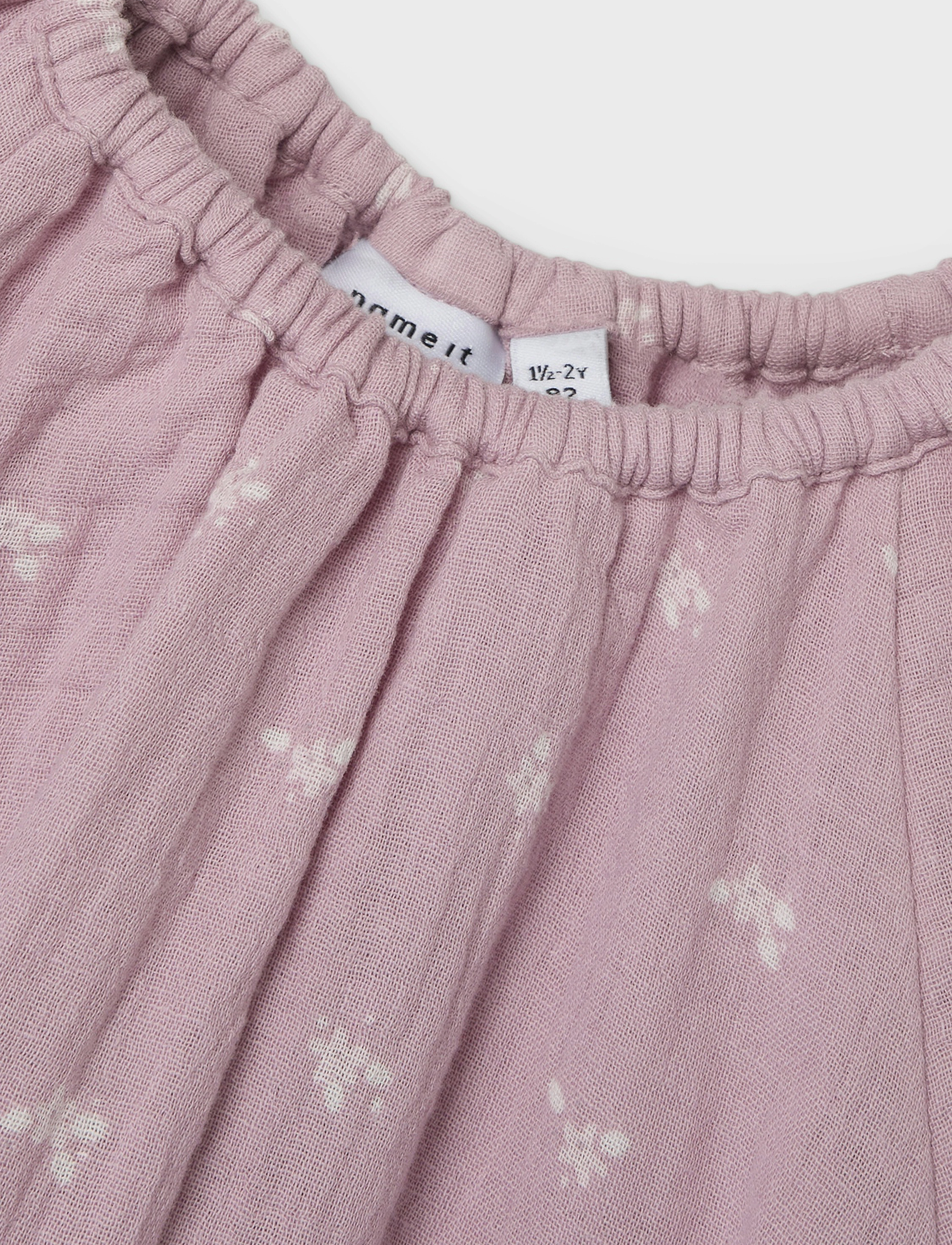 name it - NMFHINKIA SS DRESS - mauve shadows - 1