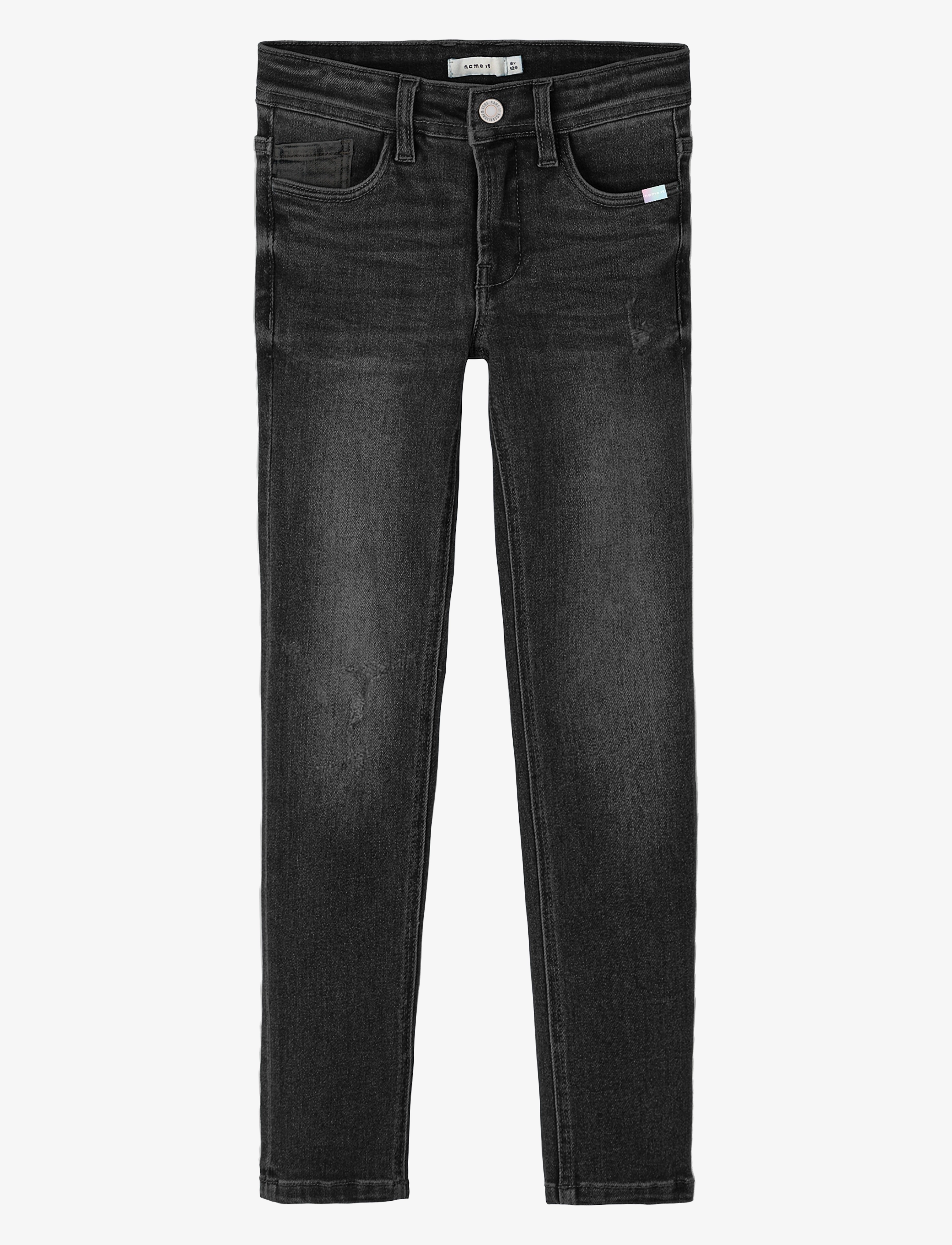 name it NKFPOLLY SKINNY JEANS 6240-RY NOOS - Jeans - DARK GREY DENIM / grey