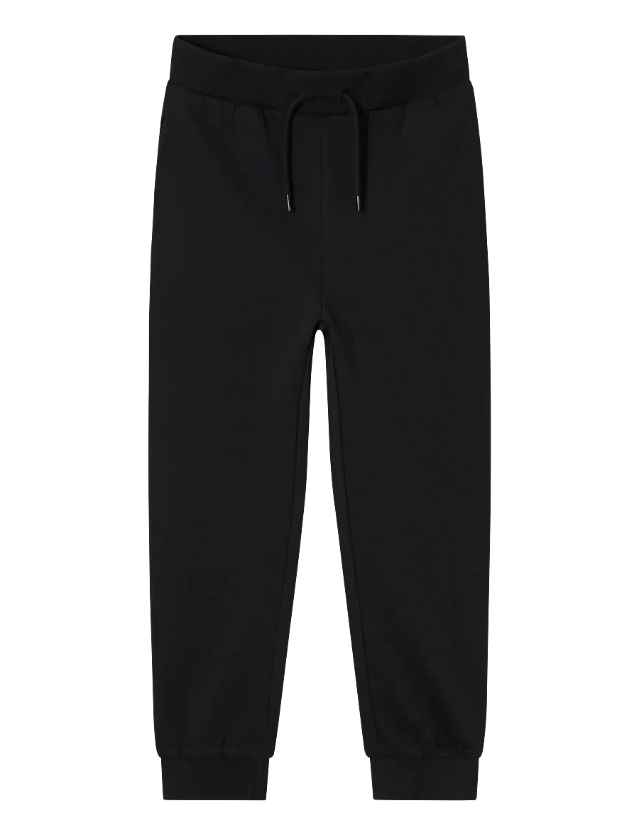 name it - NKMVIAN NREG SWE PANT BRU NOOS - mjukisbyxor - black - 1