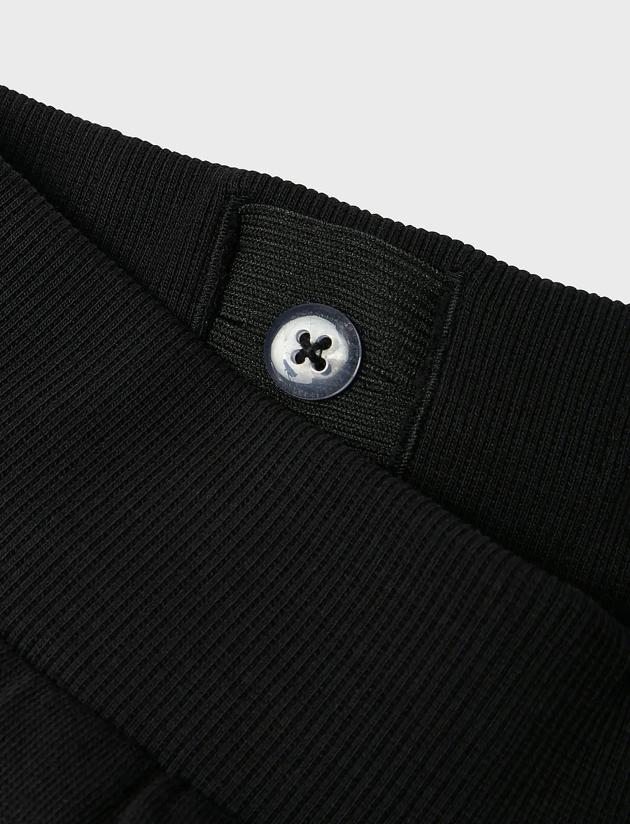 name it - NKMVIAN NREG SWE PANT BRU NOOS - mjukisbyxor - black - 5