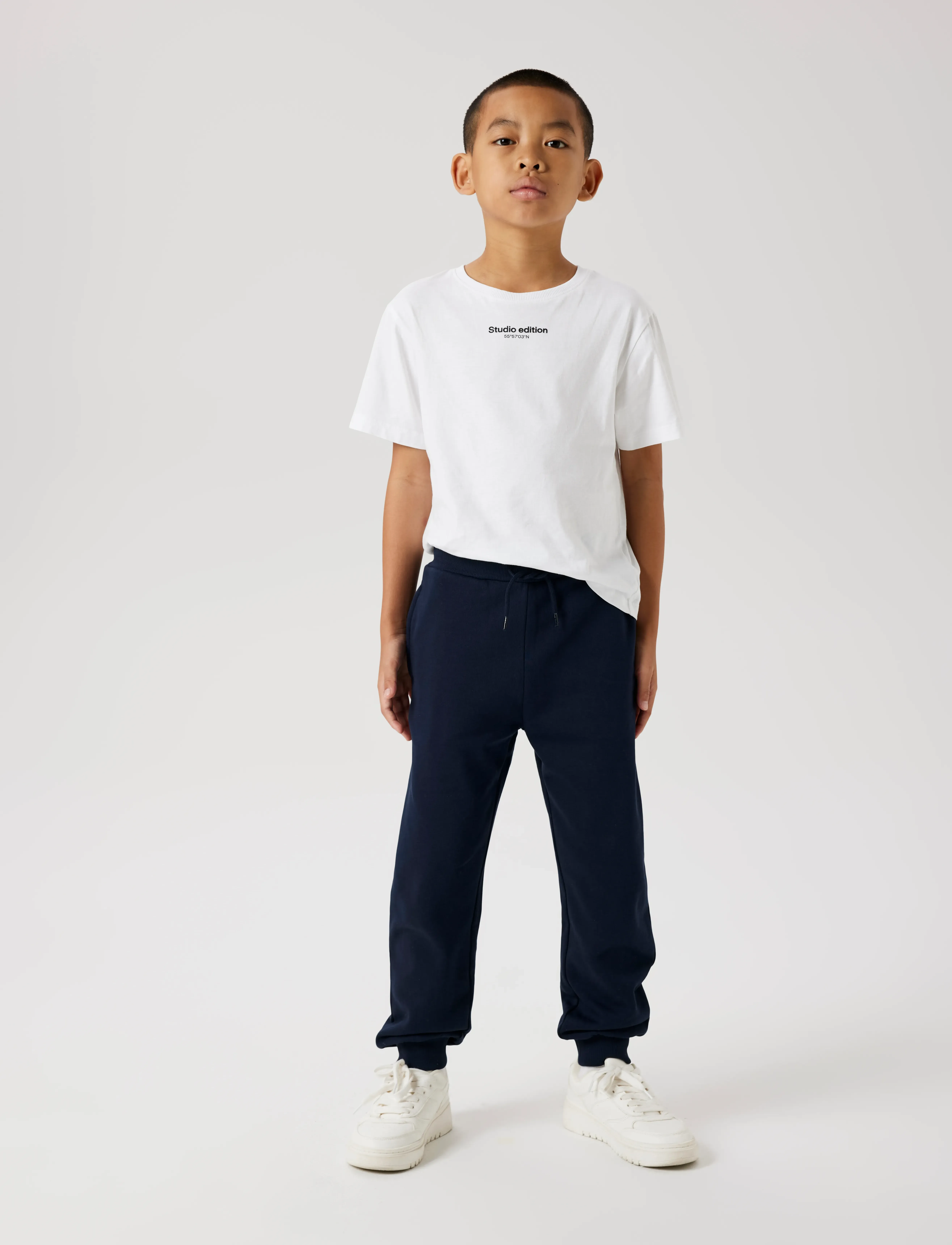 name it - NKMVIAN NREG SWE PANT BRU NOOS - verryttelyhousut - dark sapphire - 3