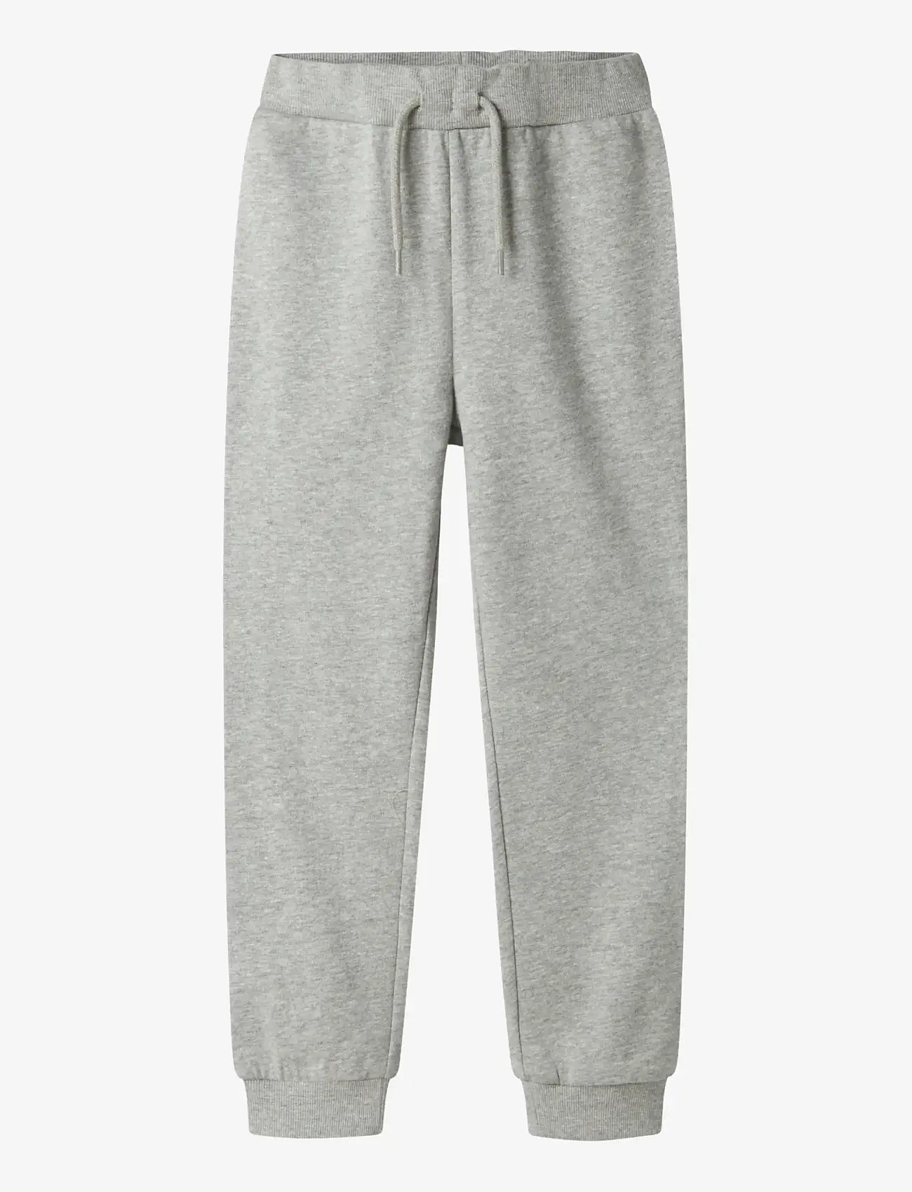 name it - NKMVIAN NREG SWE PANT BRU NOOS - sweatpants - grey melange - 0
