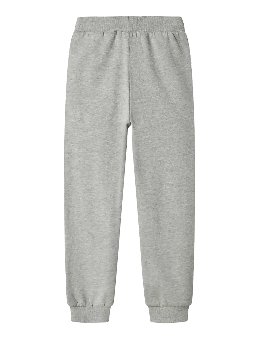 name it - NKMVIAN NREG SWE PANT BRU NOOS - mjukisbyxor - grey melange - 1