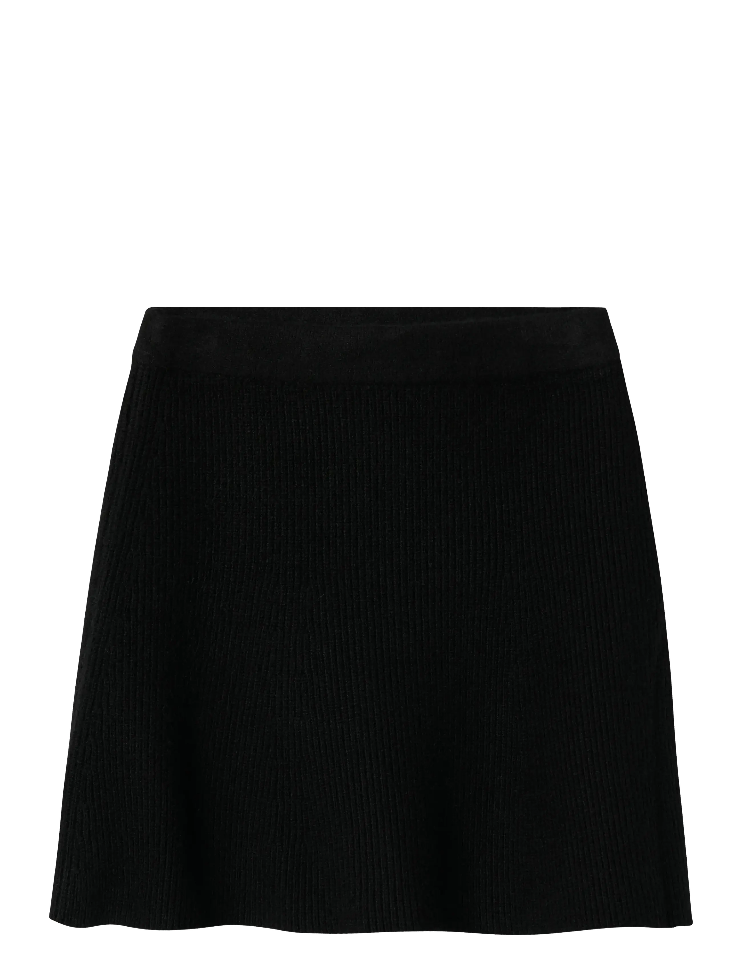 name it NKFNILLA KNIT SKIRT - Riided - BLACK / black