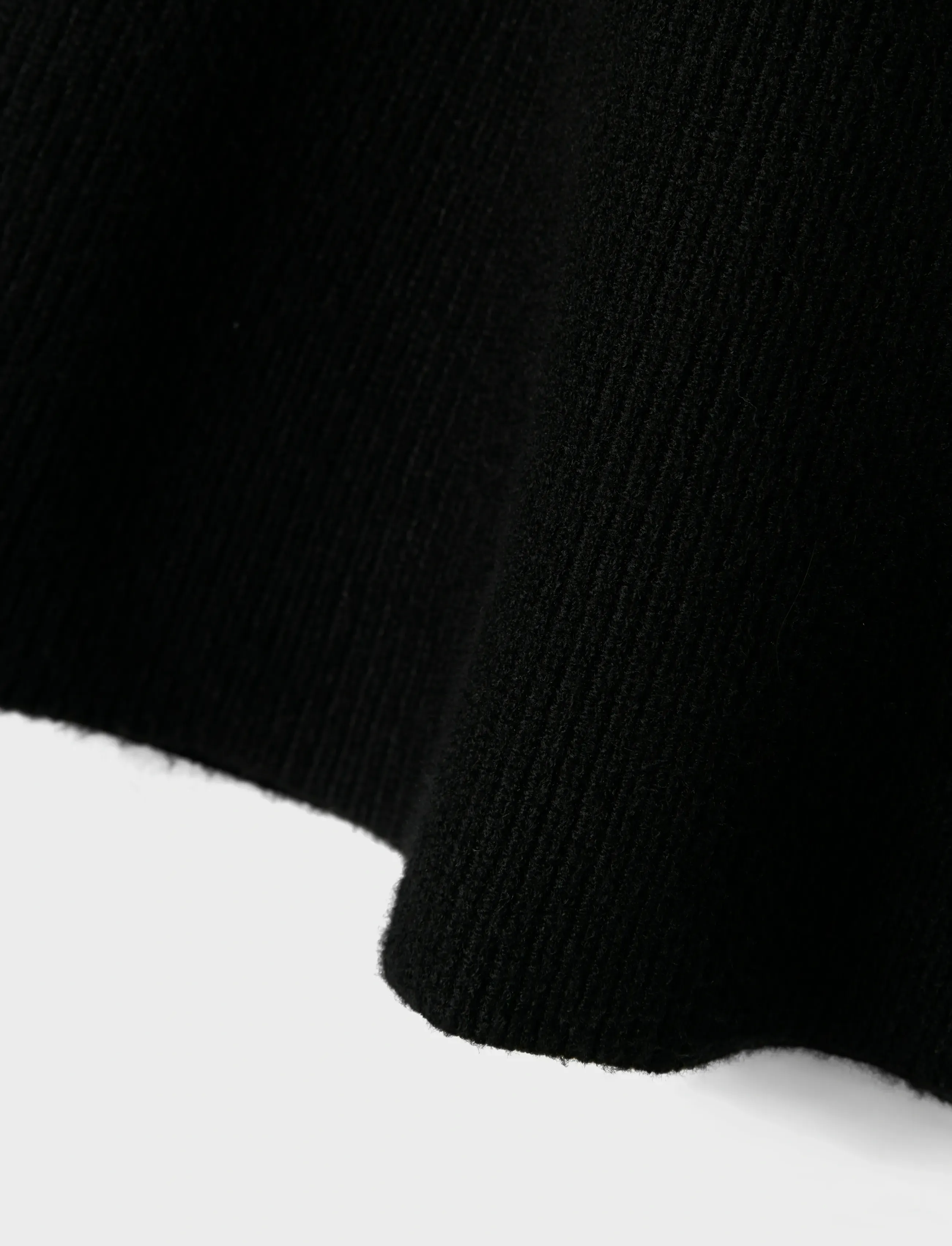 name it - NKFNILLA KNIT SKIRT - kurze röcke - black - 4