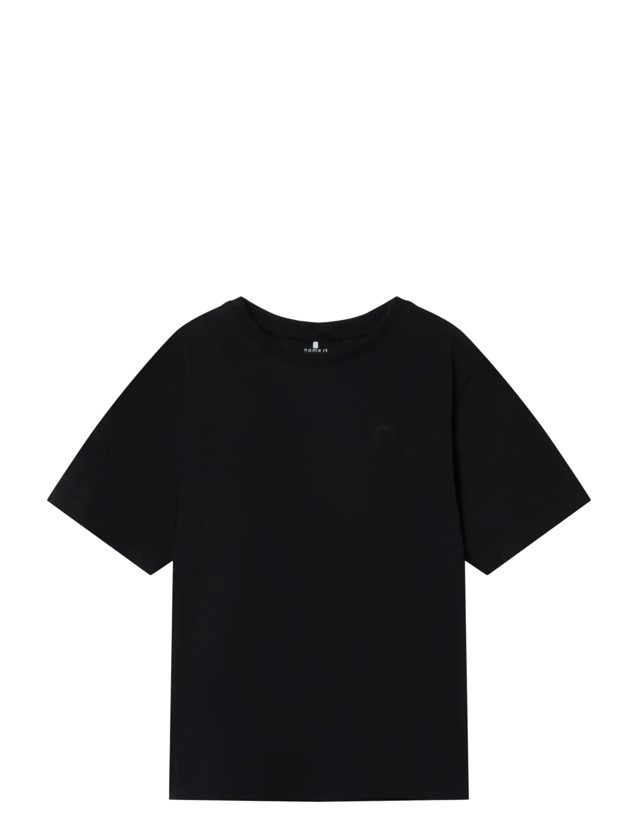name it NKMGREG SS NREG TOP NOOS - Lyhythihaiset t-paidat - BLACK / black