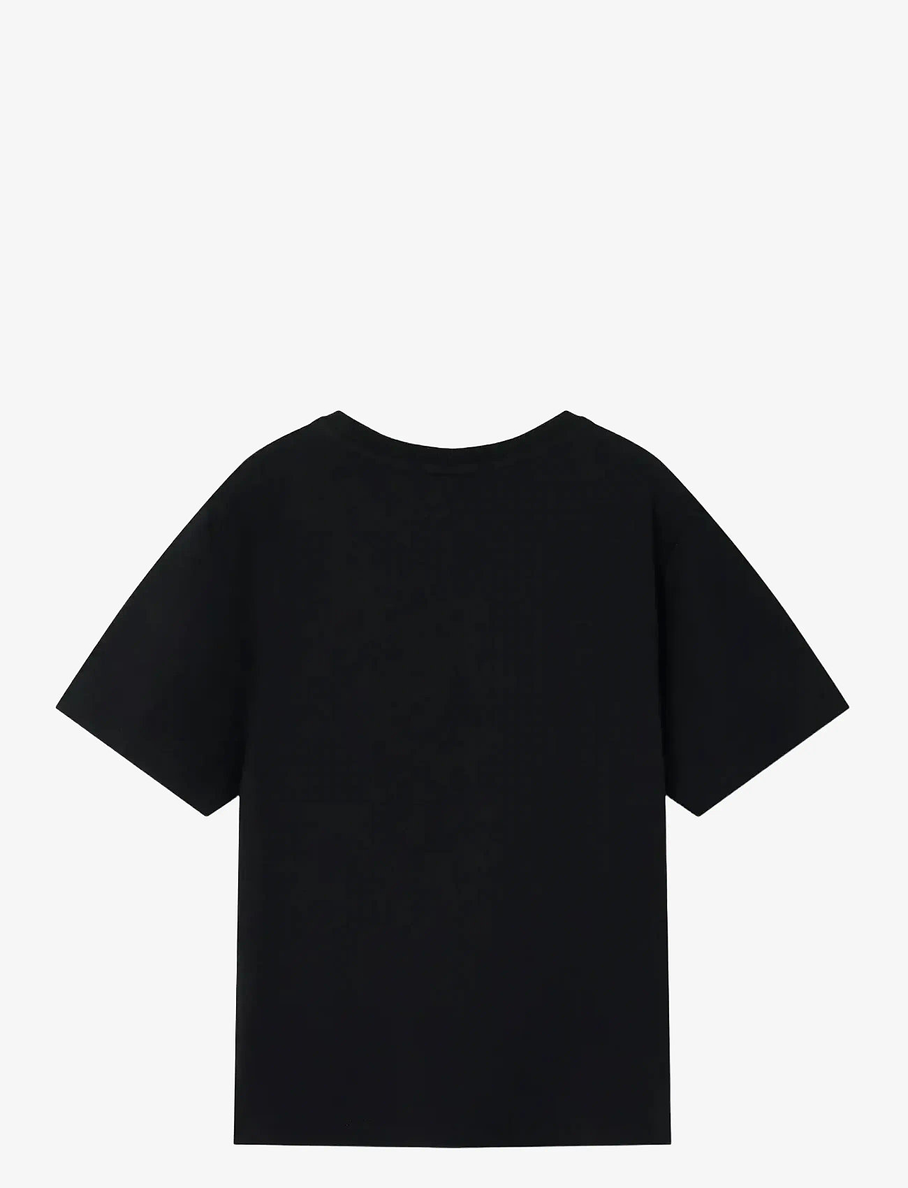 name it - NKMGREG SS NREG TOP NOOS - kortærmede t-shirts - black - 2