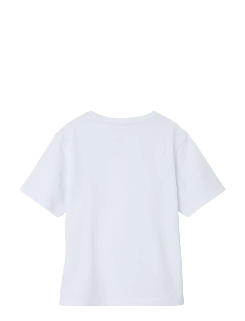 name it - NKMGREG SS NREG TOP NOOS - kortärmade t-shirts - bright white - 1