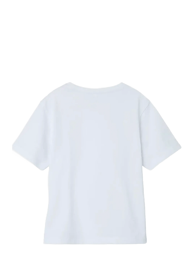 name it - NKMGREG SS NREG TOP NOOS - kortærmede t-shirts - bright white - 1