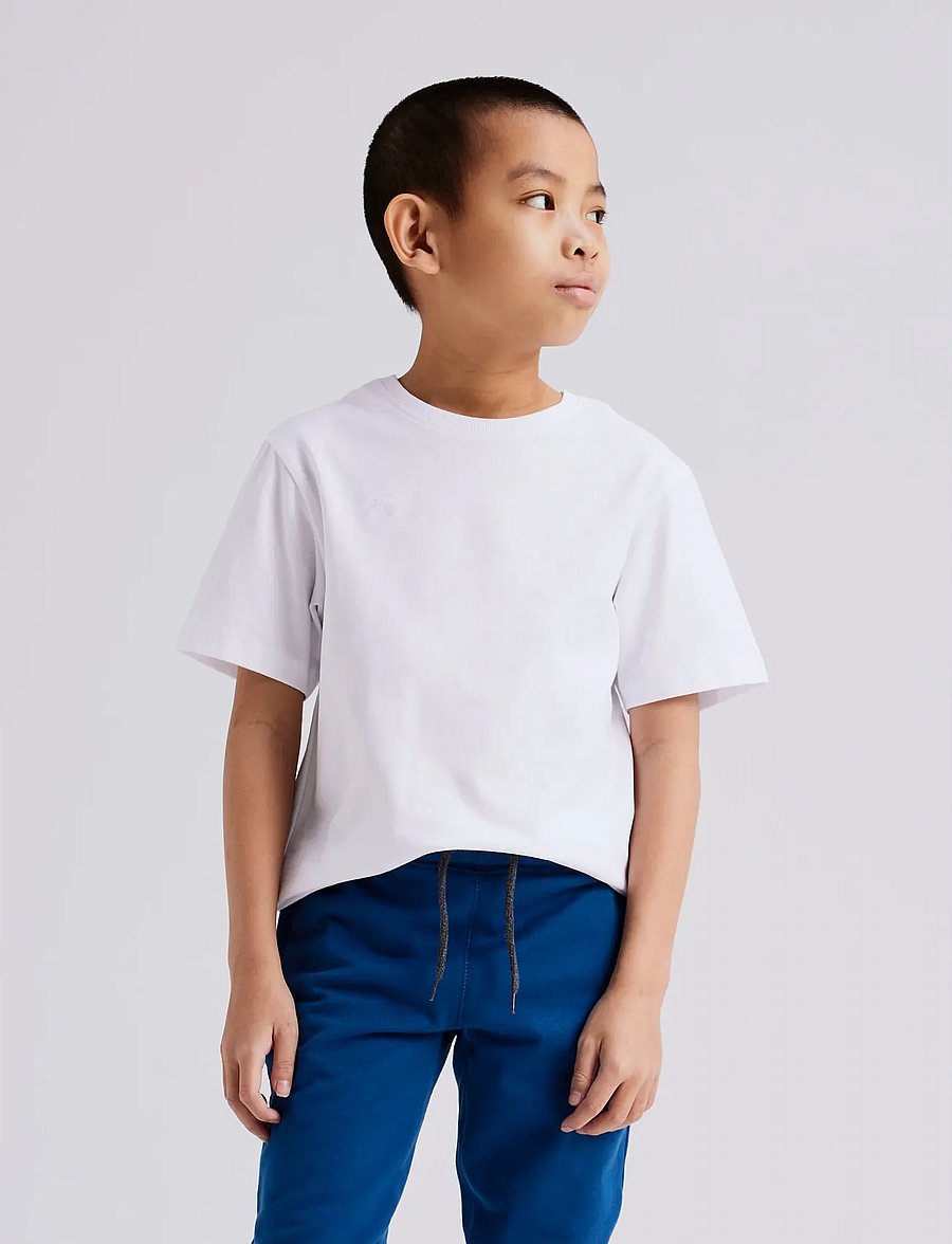 name it - NKMGREG SS NREG TOP NOOS - kortärmade t-shirts - bright white - 2